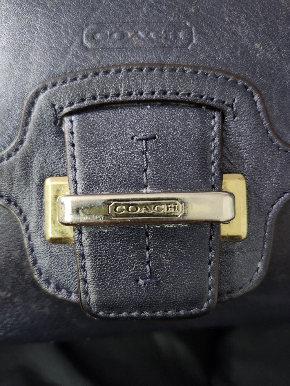 Coach Taylor Leather Flap Crossbody - Picture 3 of 9